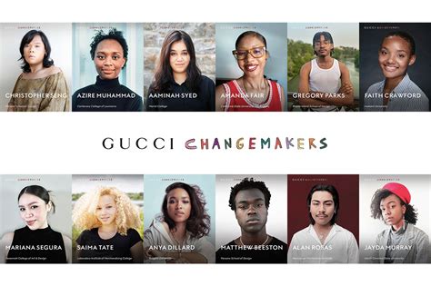 gucci changemakers application|gucci changemakers scholarship 2024.